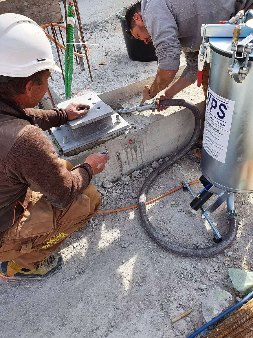 Professionelle Baustellenanwendung